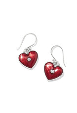 Brighton Brighton JA0105 One Heart Color French Wire Earrings