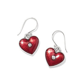 Brighton Brighton JA0105 One Heart Color French Wire Earrings