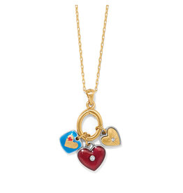 Brighton Brighton JM7687 One Heart Color Short Necklace