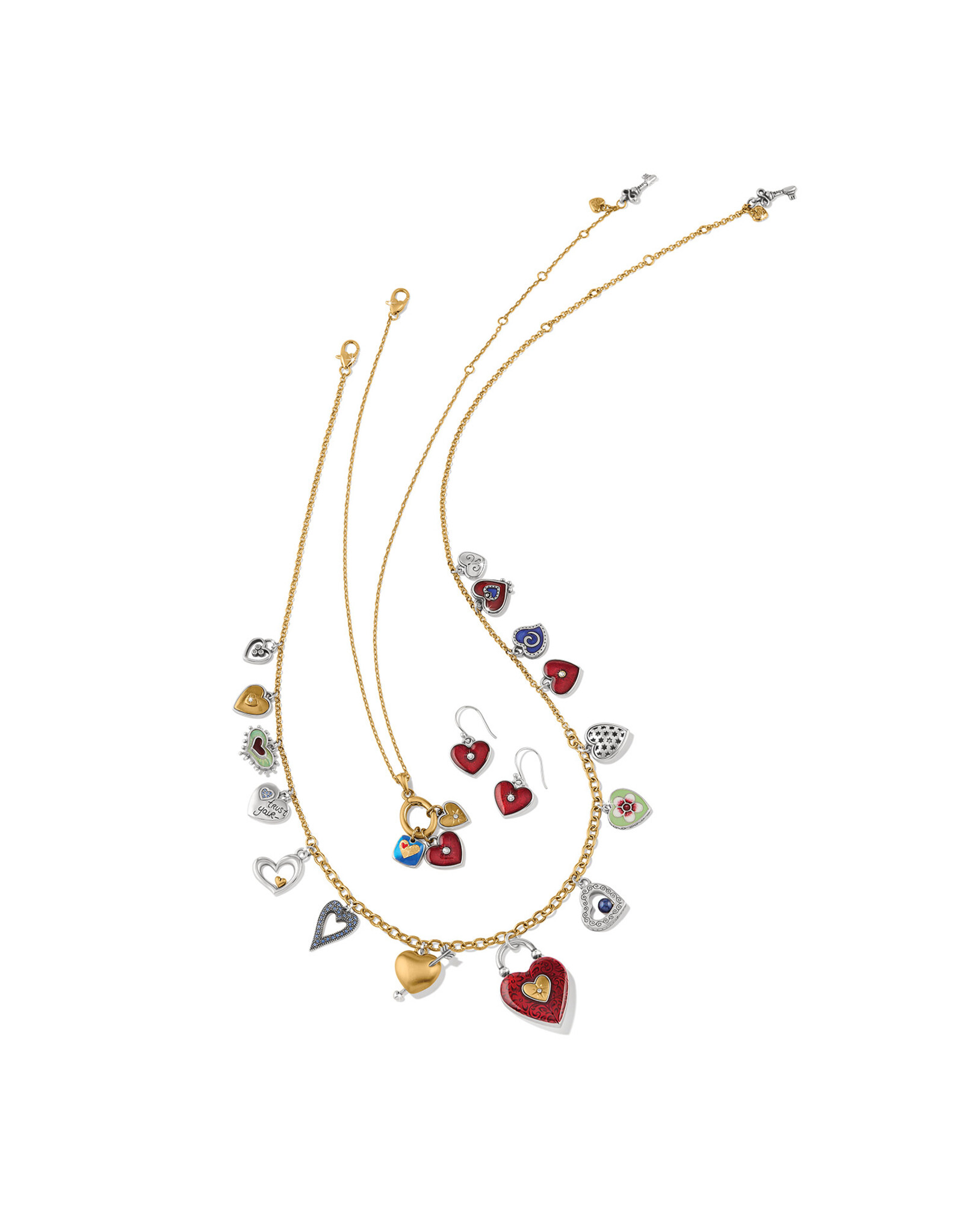 Brighton Brighton JM7687 One Heart Color Short Necklace