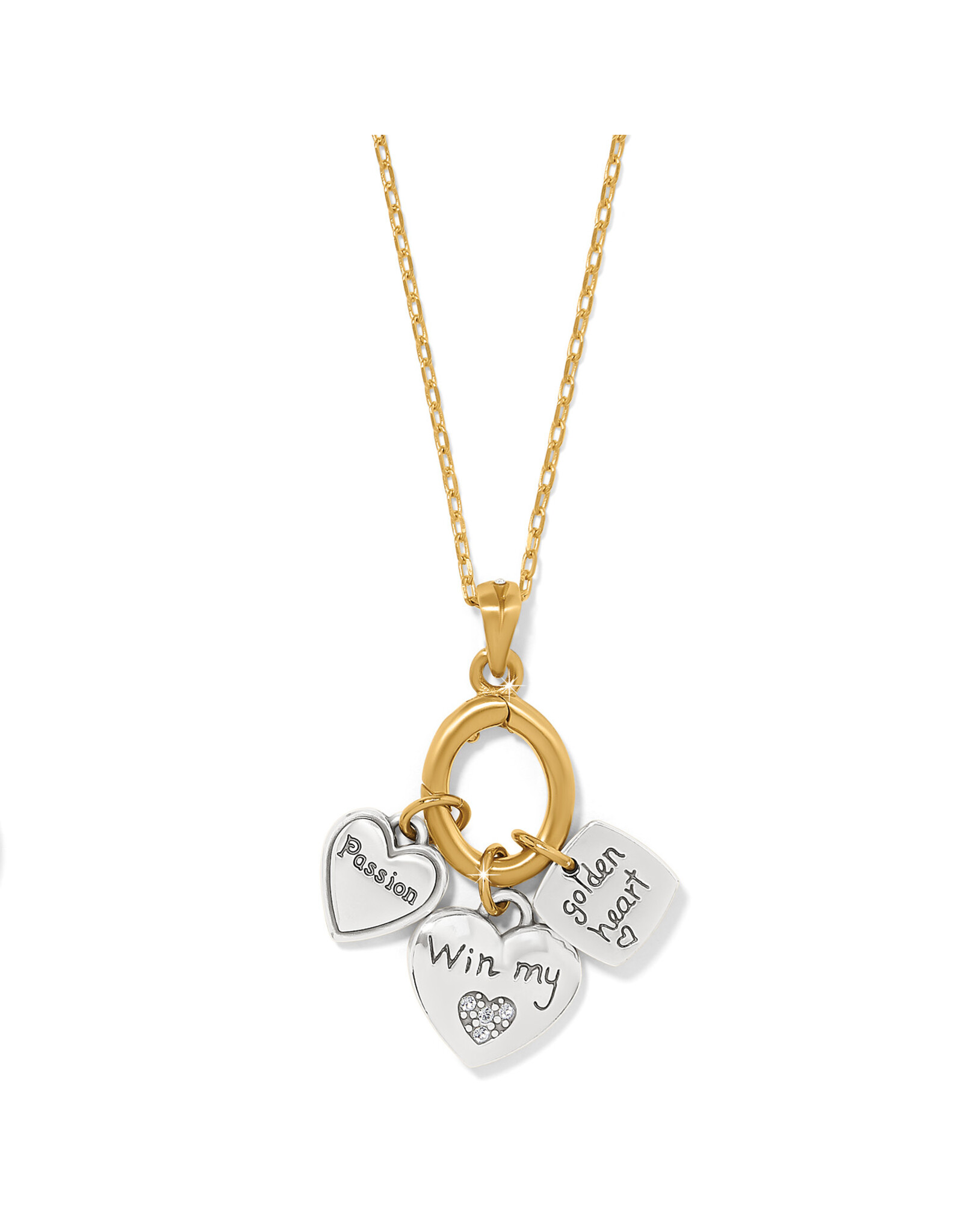 Brighton Brighton JM7687 One Heart Color Short Necklace