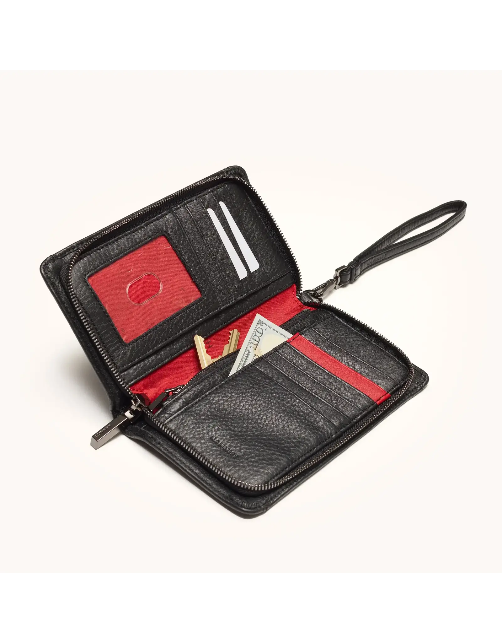 Hammitt Hammitt Bryant Wallet Black Gunmetal