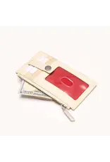 Hammitt Hammitt 210 West Coastal Cream Brushed Silver Wallet