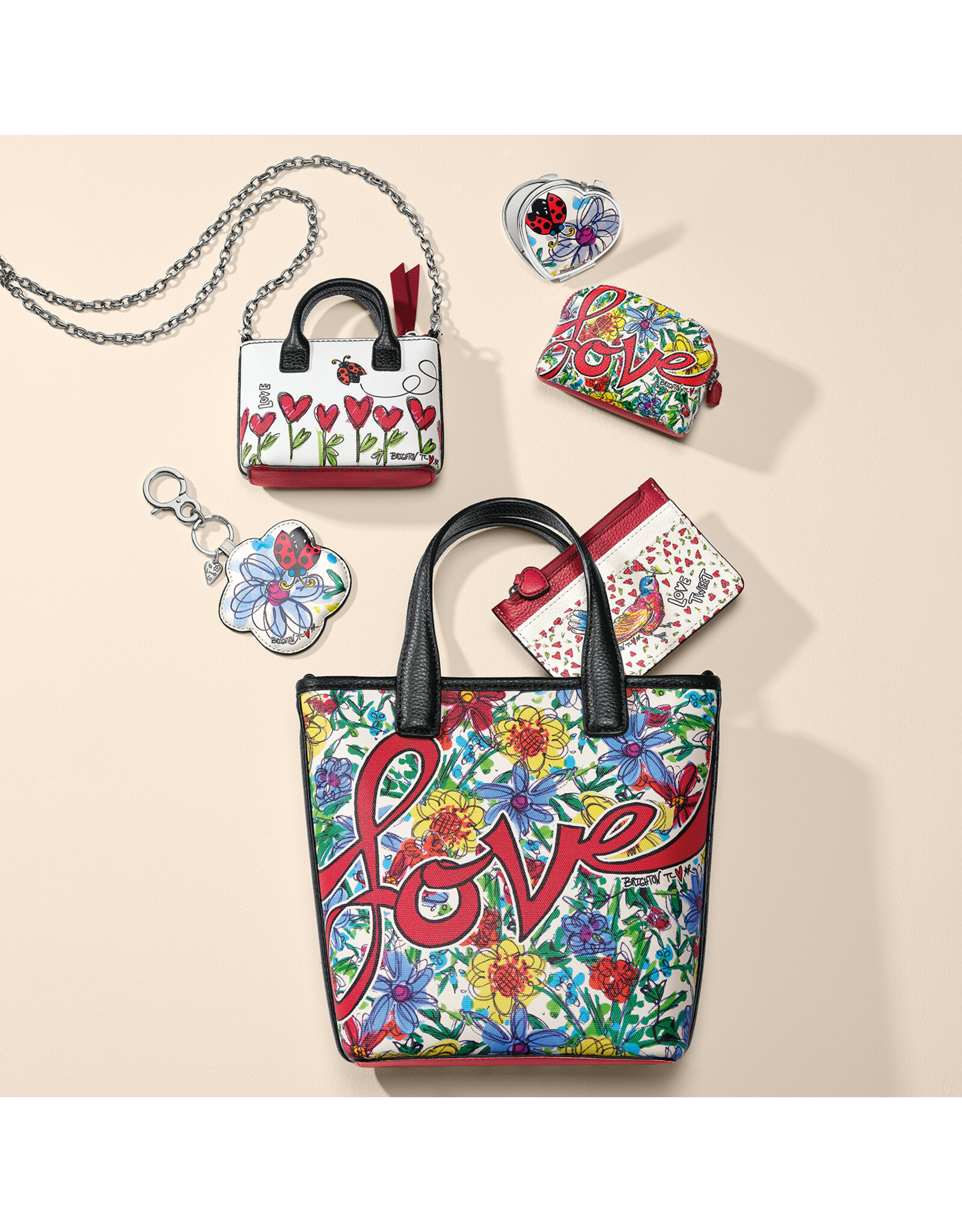 Brighton Brighton E42552 Love Tweet II Mini Coin Case