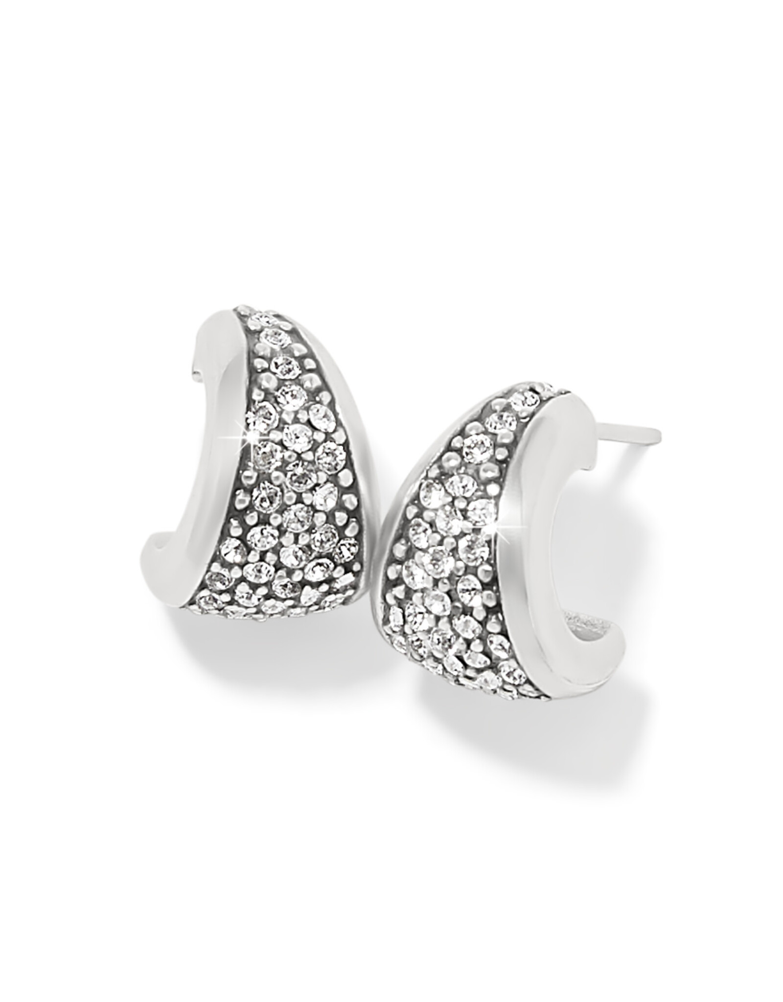 Brighton Brighton JA0113 Meridian Small Silver Hoop Earring