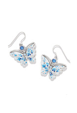Brighton Brighton JA0126 Kyoto in Bloom Indigo Butterfly Earrings