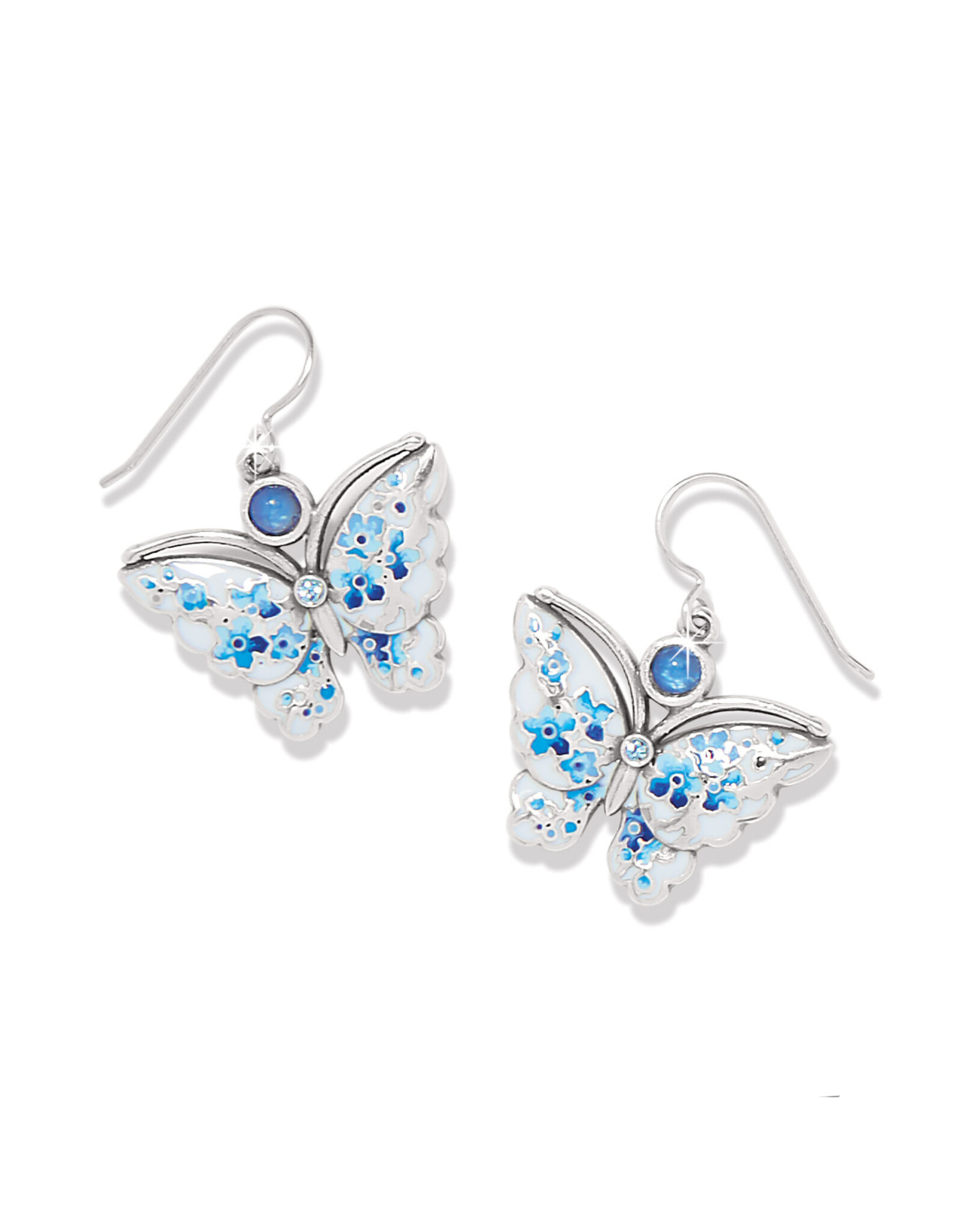 Brighton Brighton JA0126 Kyoto in Bloom Indigo Butterfly Earrings