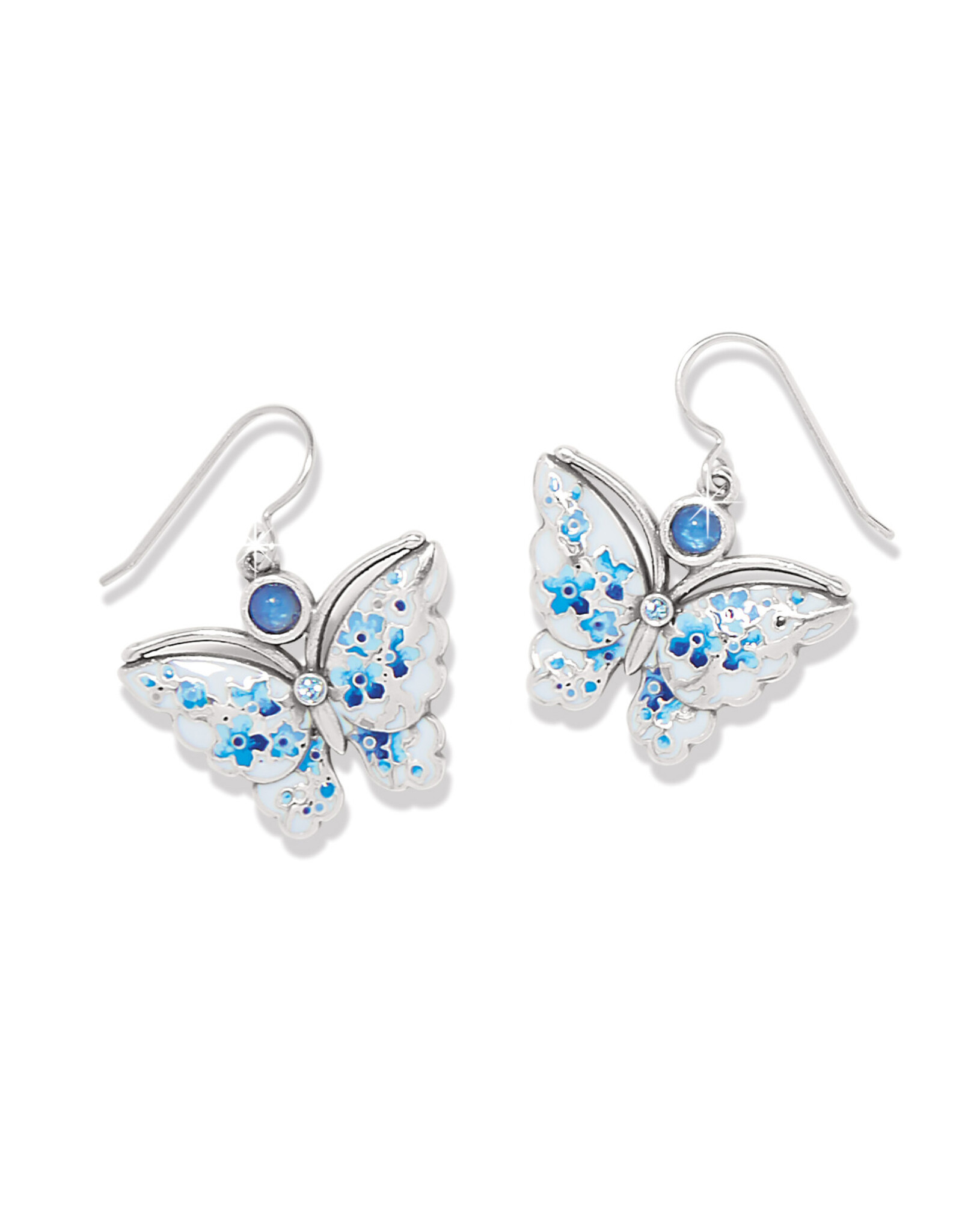 Brighton Brighton JA0126 Kyoto in Bloom Indigo Butterfly Earrings