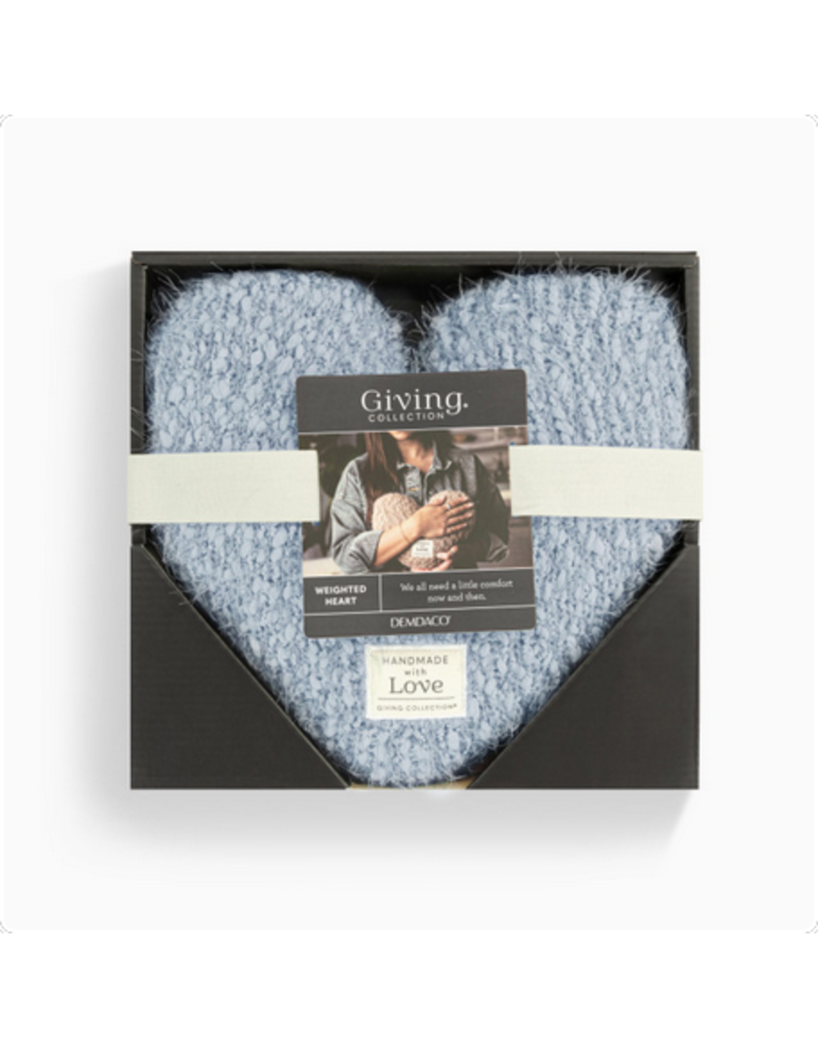 Demdaco Demdaco 1004440133 Soft Blue  Giving Heart