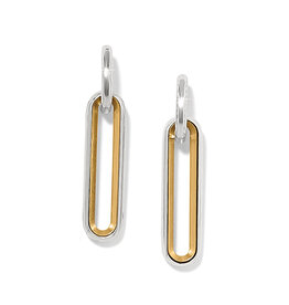 Brighton Brighton JA0120 Medici Two Tone Long Post Drop Earring