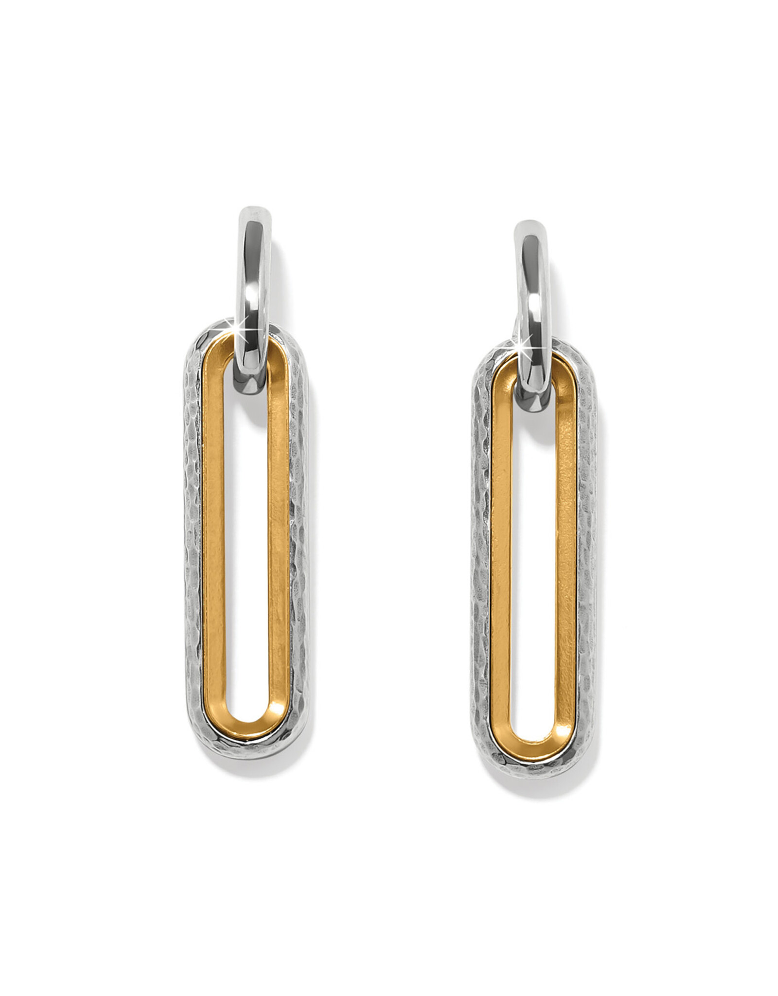 Brighton Brighton JA0120 Medici Two Tone Long Post Drop Earring