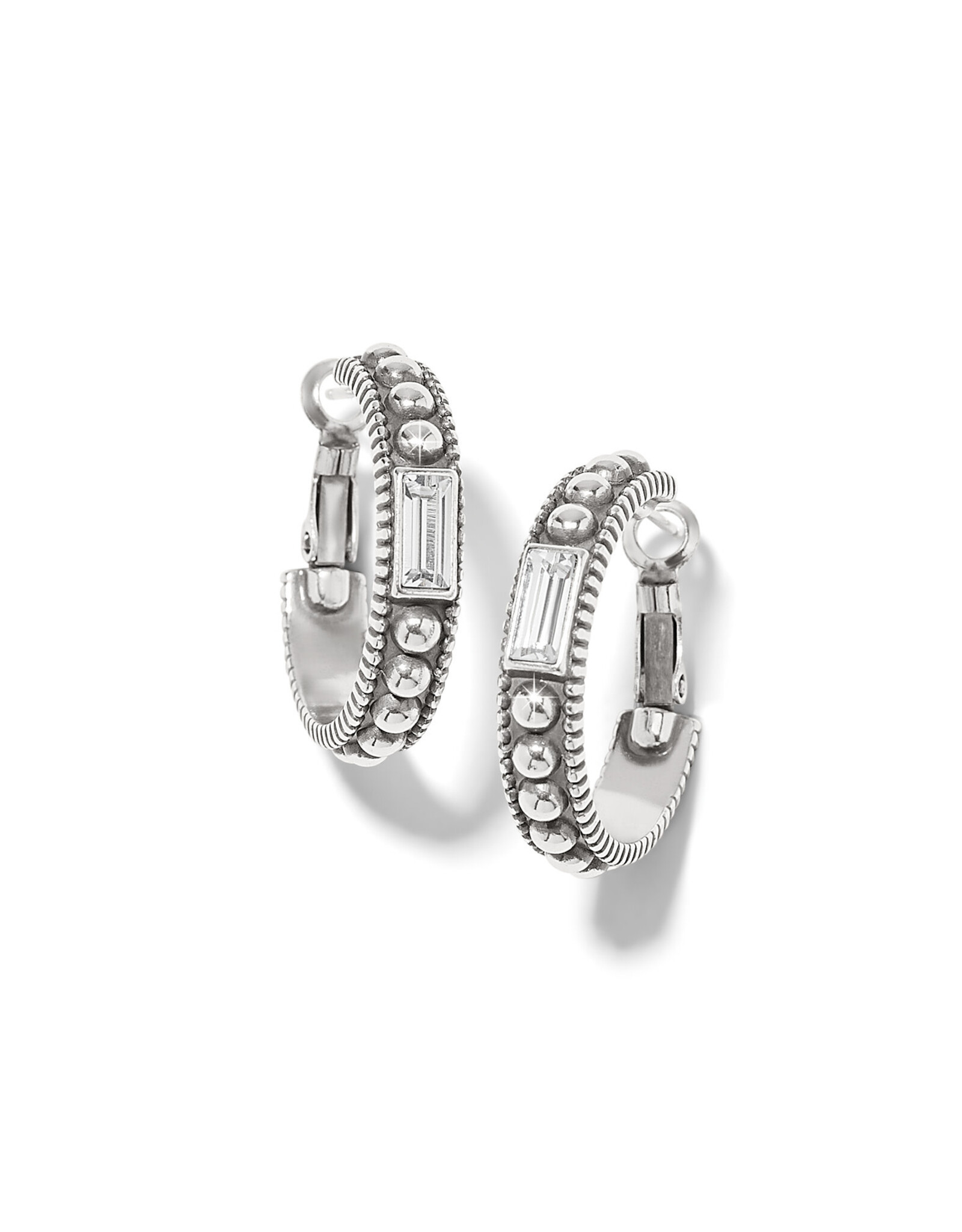 Brighton Brighton JA998D Pretty Tough Gem Hoop Earrings