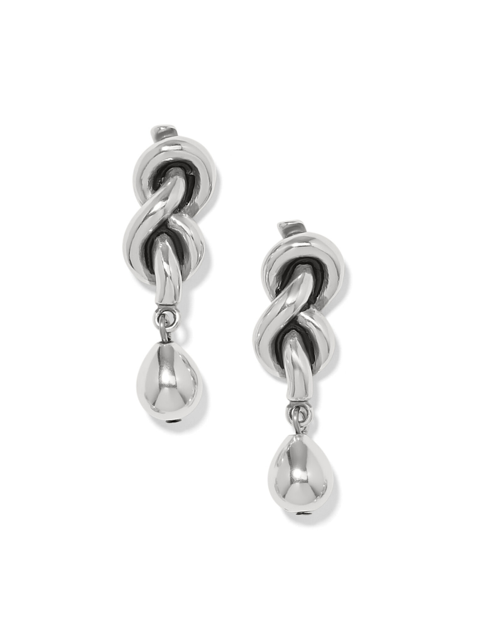 Brighton Brighton JA0135 Interlok Single Knot Post Earrings