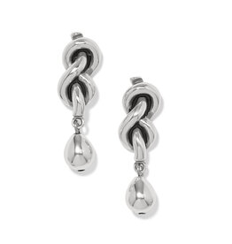 Brighton Brighton JA0135 Interlok Single Knot Post Earrings