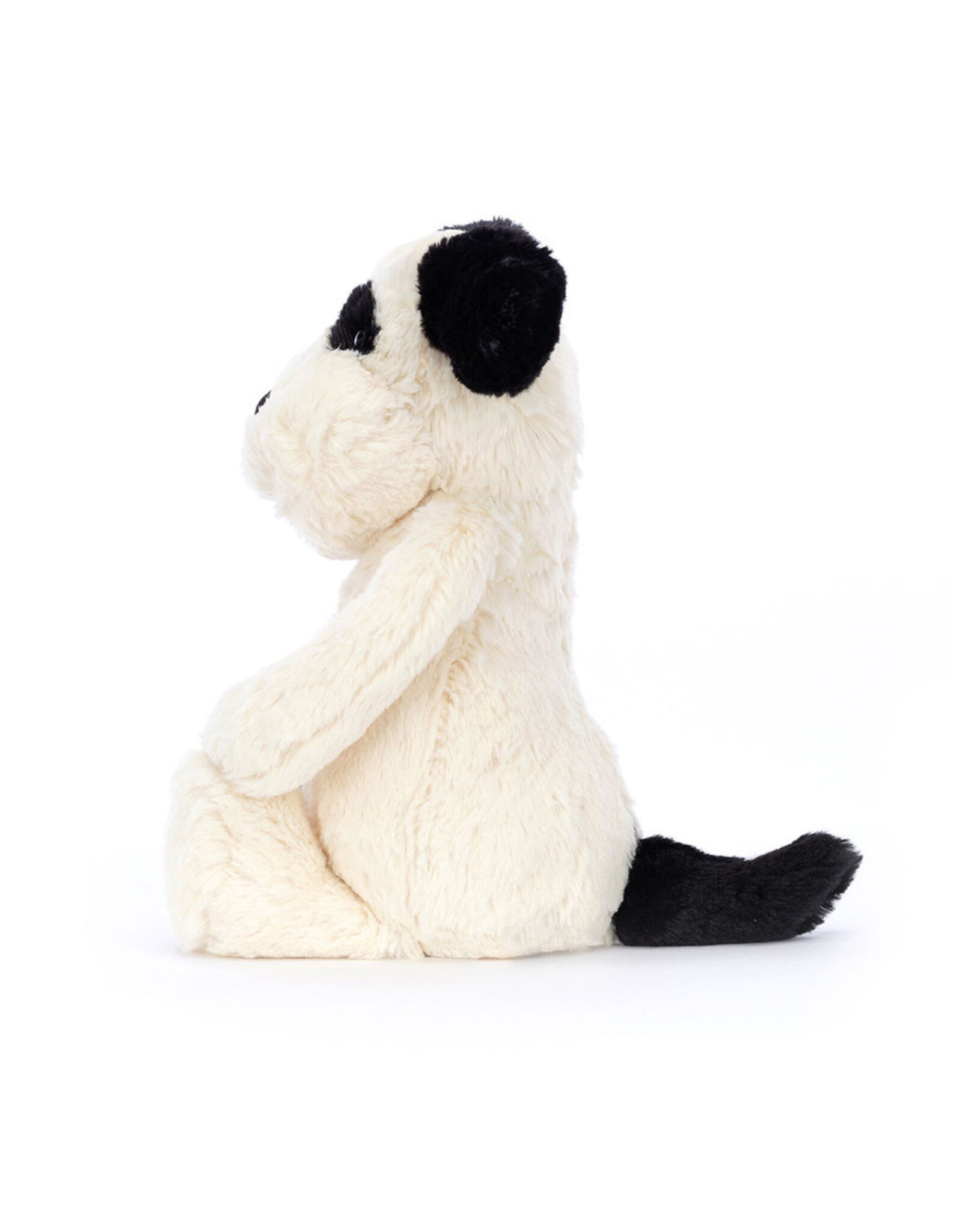 Jellycat Jellycat BAS3BCP Bashful Rufferty Black & Cream Puppy Medium