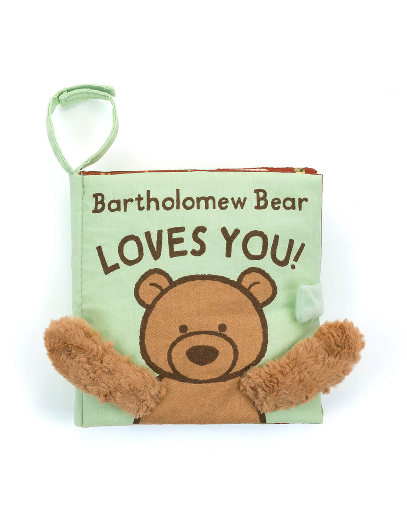 Jellycat Jellycat BK4BBRLY Bartholomew Bear Loves You Book