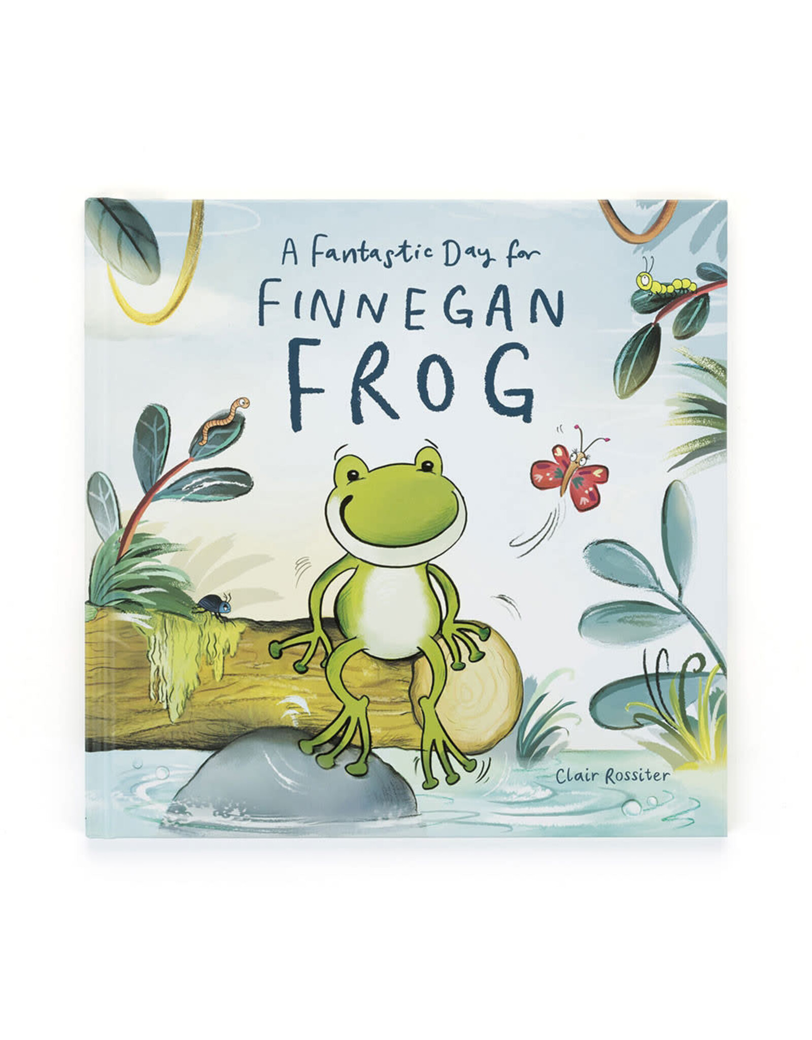 Jellycat Jellycat BK4FIN A Fantastic Day for Finnegan Frog Book