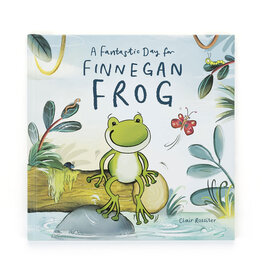 Jellycat Jellycat BK4FIN A Fantastic Day for Finnegan Frog Book