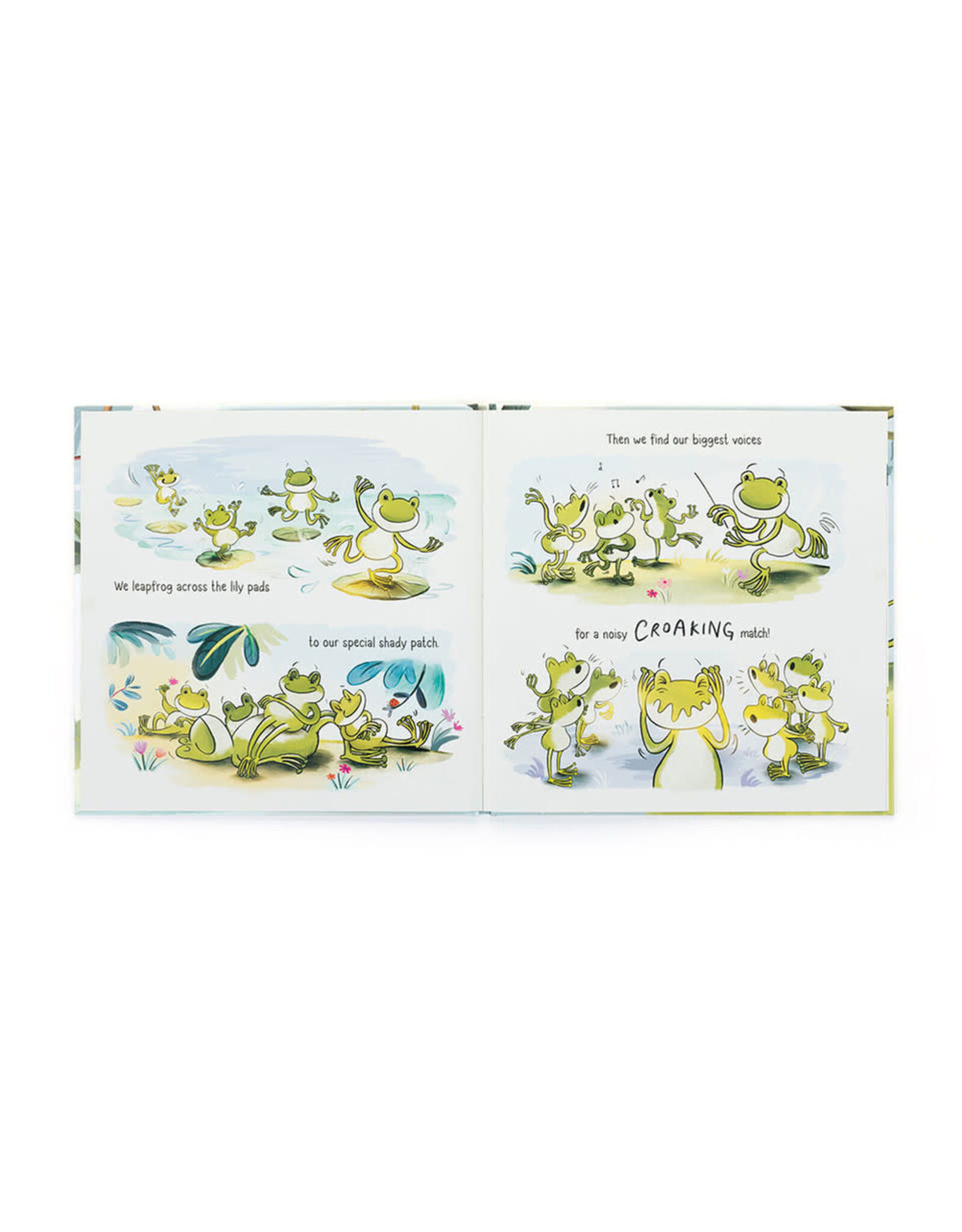 Jellycat Jellycat BK4FIN A Fantastic Day for Finnegan Frog Book