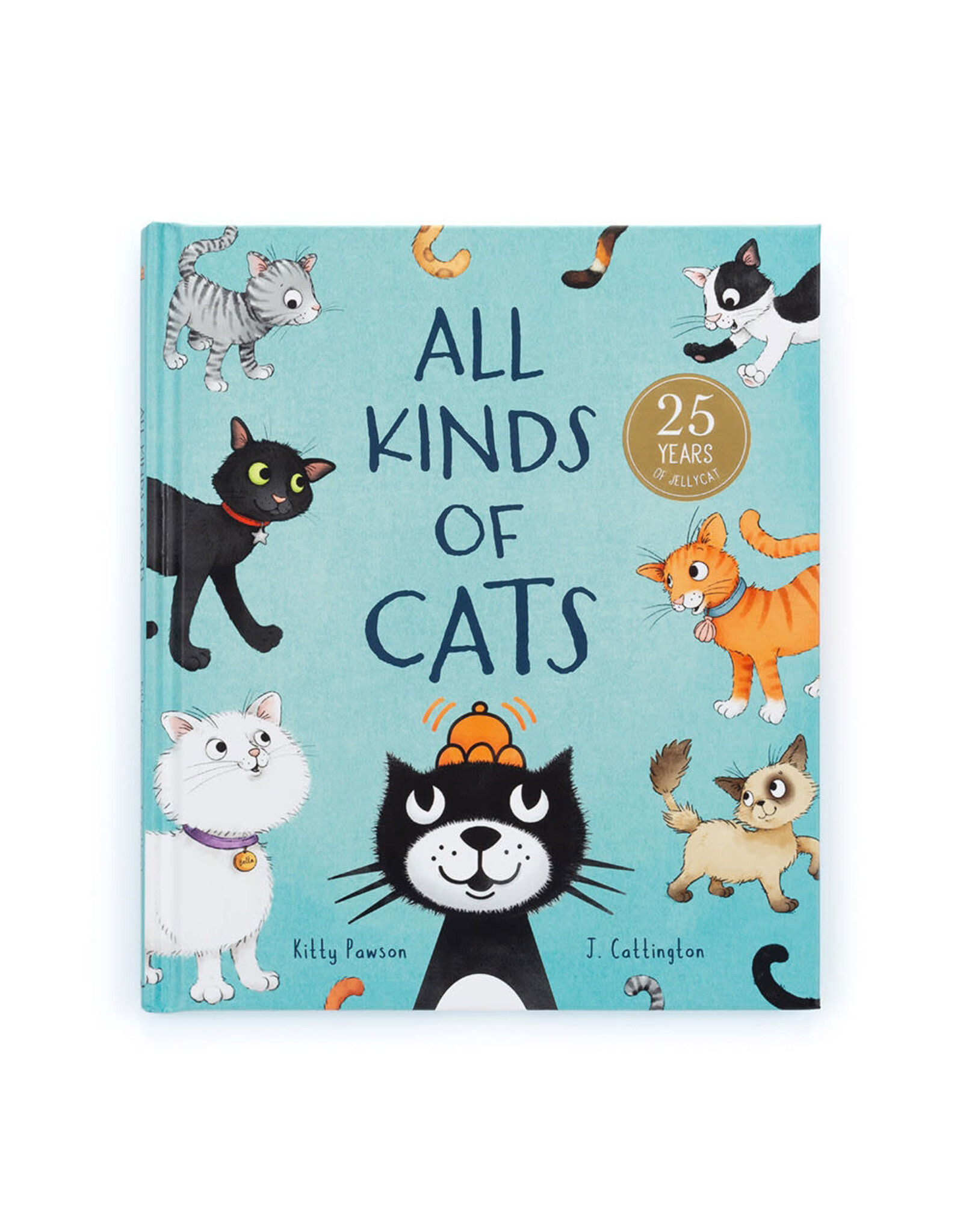 Jellycat Jellycat BK4CATS All Kinds of Cats Book