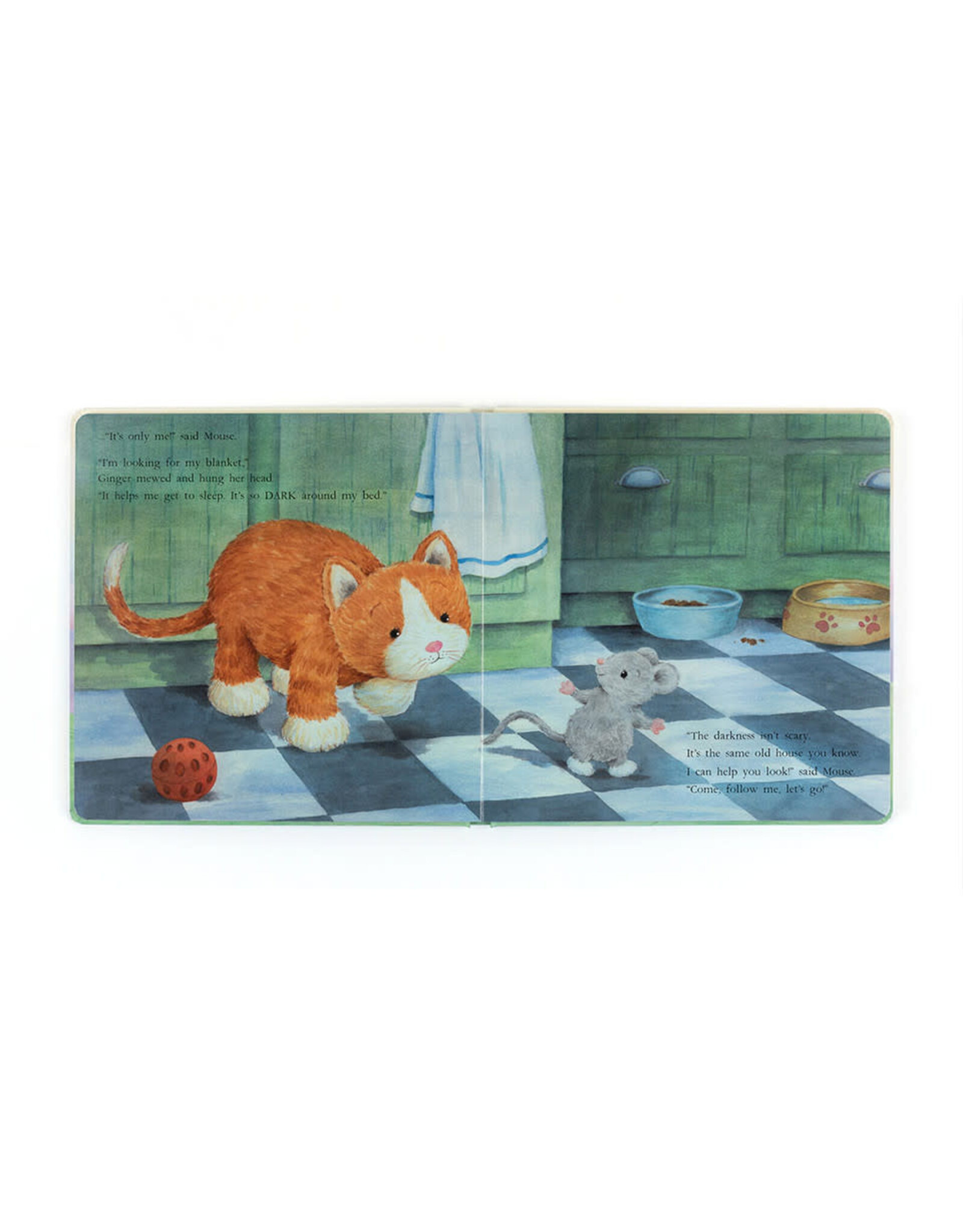 Jellycat Jellycat BK4CK Ginger the Courageous Kitten Book
