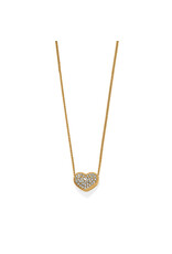 Brighton Brighton JM7730 Illumina Celeste Heart Petite Gold Necklace