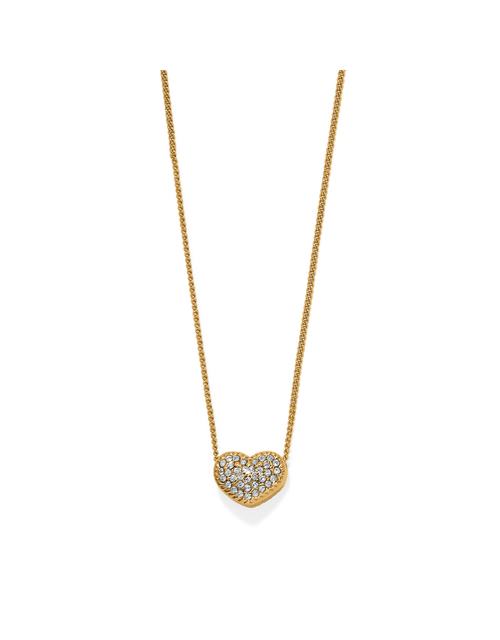 Brighton Brighton JM7730 Illumina Celeste Heart Petite Gold Necklace