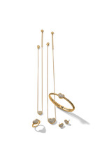 Brighton Brighton JM7730 Illumina Celeste Heart Petite Gold Necklace
