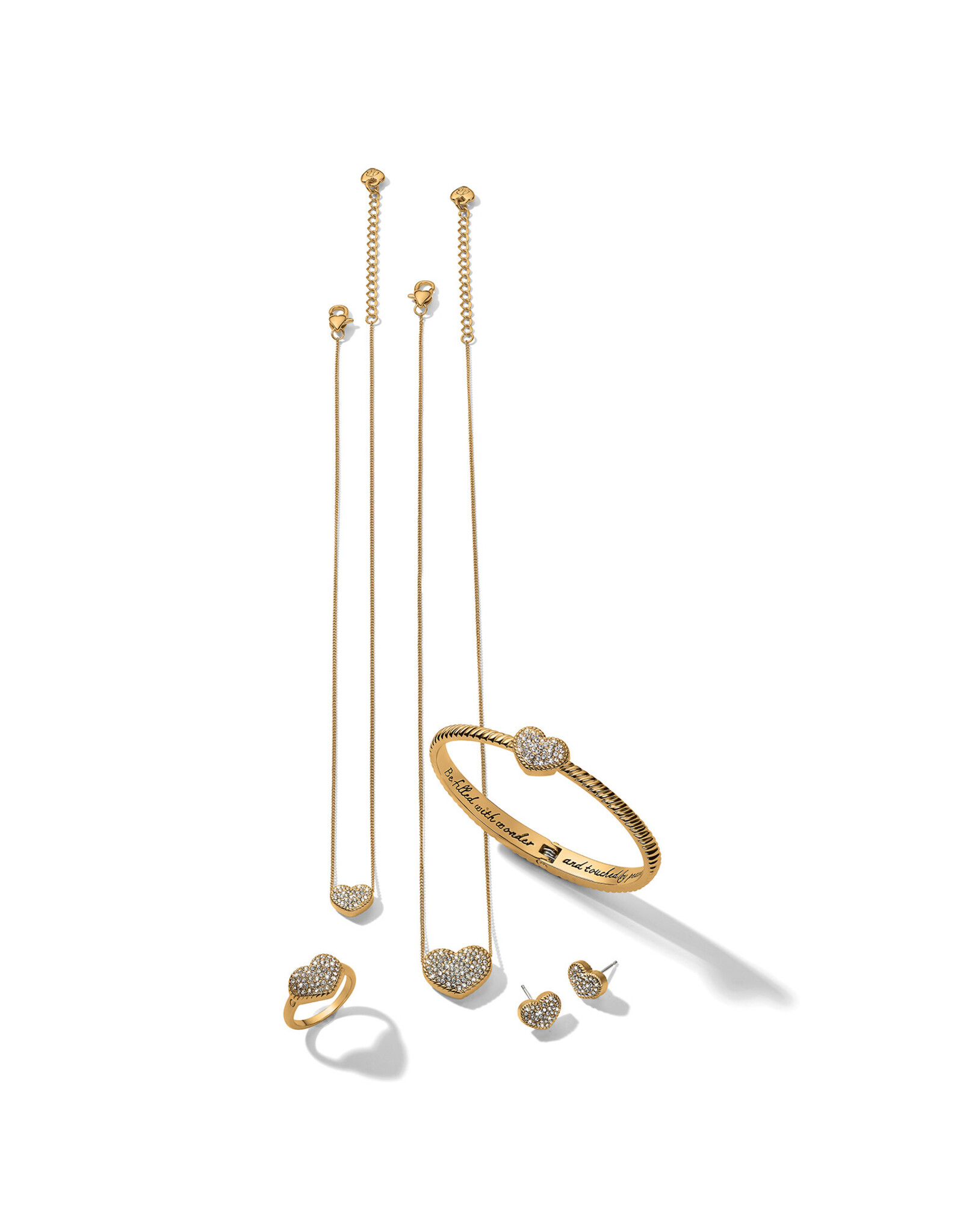 Brighton Brighton JM7730 Illumina Celeste Heart Petite Gold Necklace