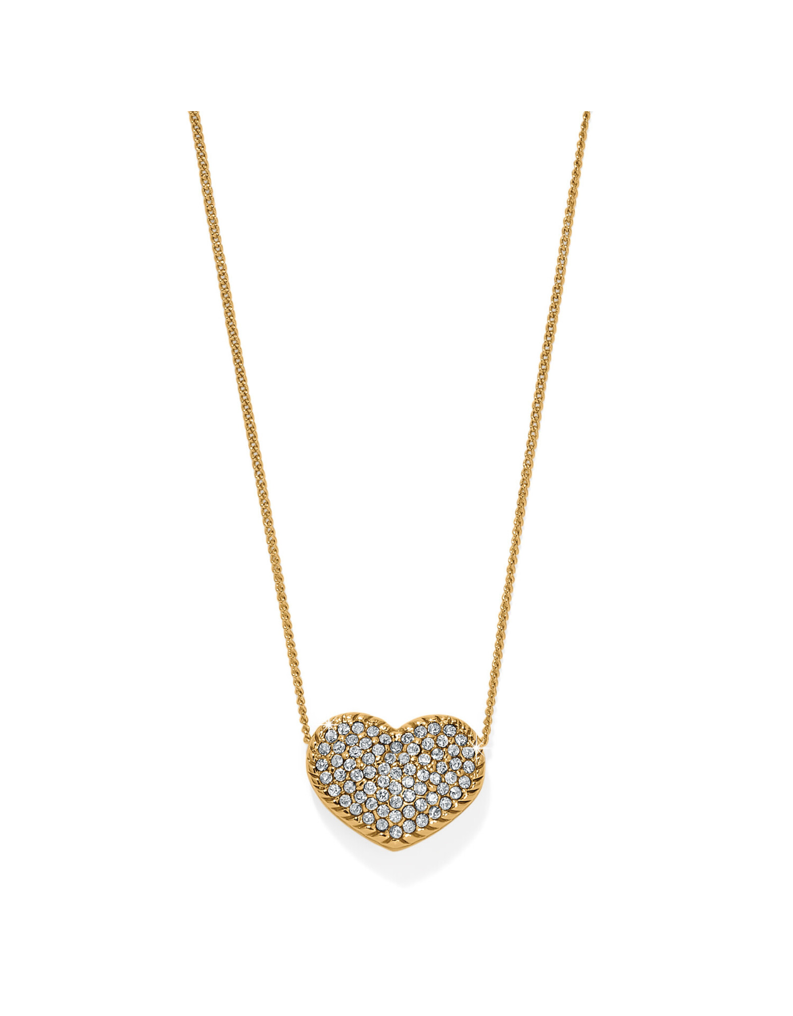 Brighton Brighton JM7731 Illumina Celeste Heart Bold Gold Necklace