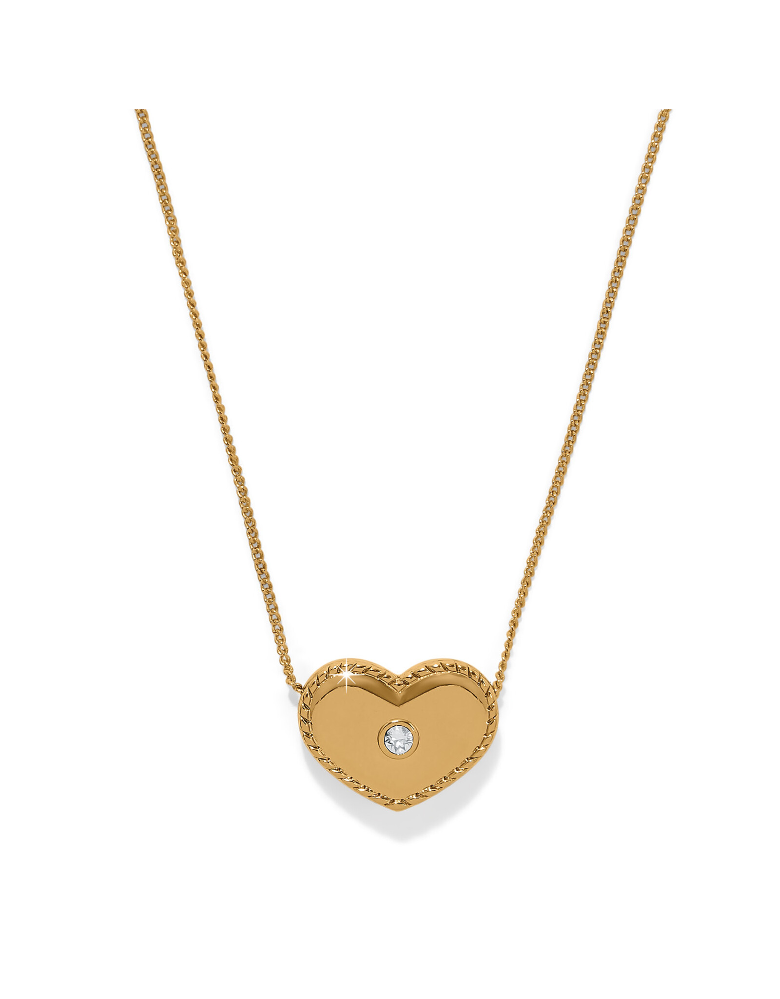Brighton Brighton JM7731 Illumina Celeste Heart Bold Gold Necklace