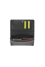 Brighton Brighton T35833 Black Interlok Braid Rockmore Wallet