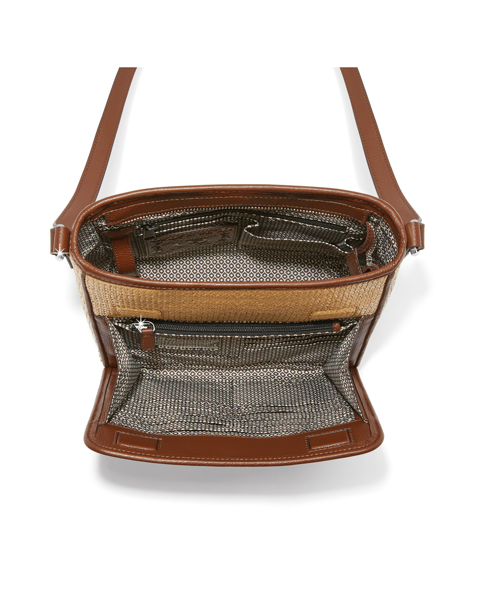 Brighton Brighton H73818 Astrid Straw Organizer Bag