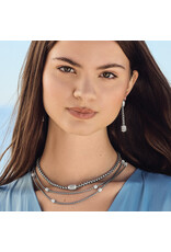 Brighton Brighton JM0021 Meridian Solis Silver Necklace