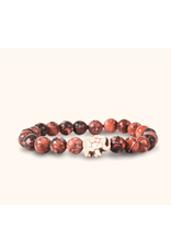 Fahlo Fahlo W-EXP Expedition Elephant Bracelet Desert Stone