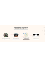 Fahlo Fahlo W-EXP Expedition Elephant Bracelet Desert Stone