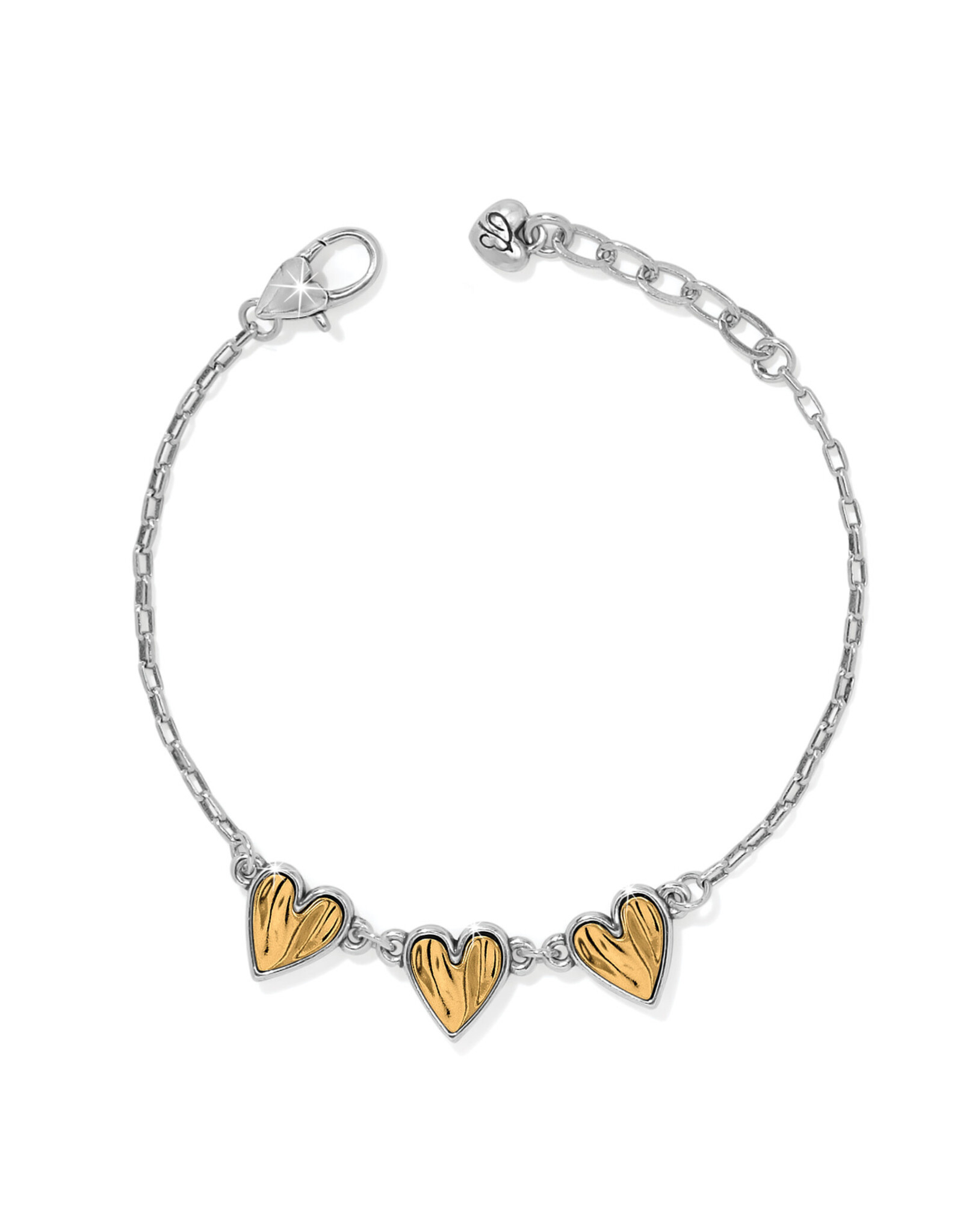 Brighton Brighton JF0323 Cascade Heart Trio Bracelet