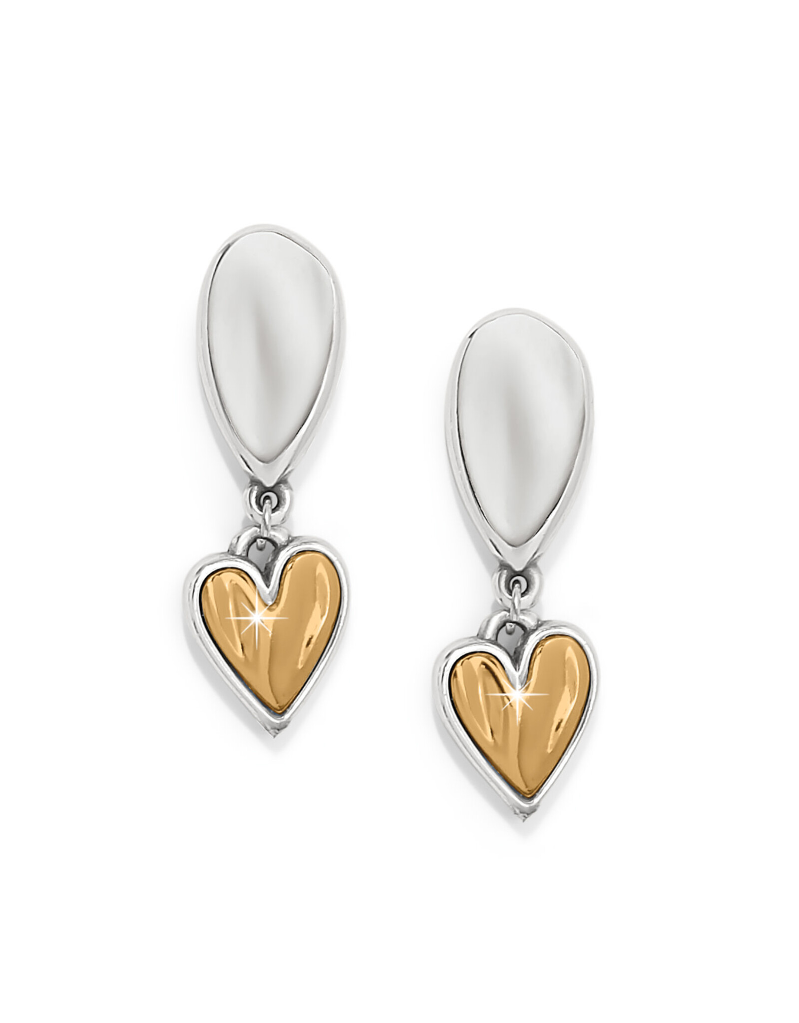 Brighton Brighton JA0150 Cascade Heart Unity Post Drop Earring