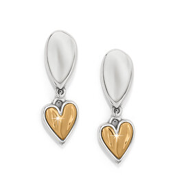 Brighton Brighton JA0150 Cascade Heart Unity Post Drop Earring