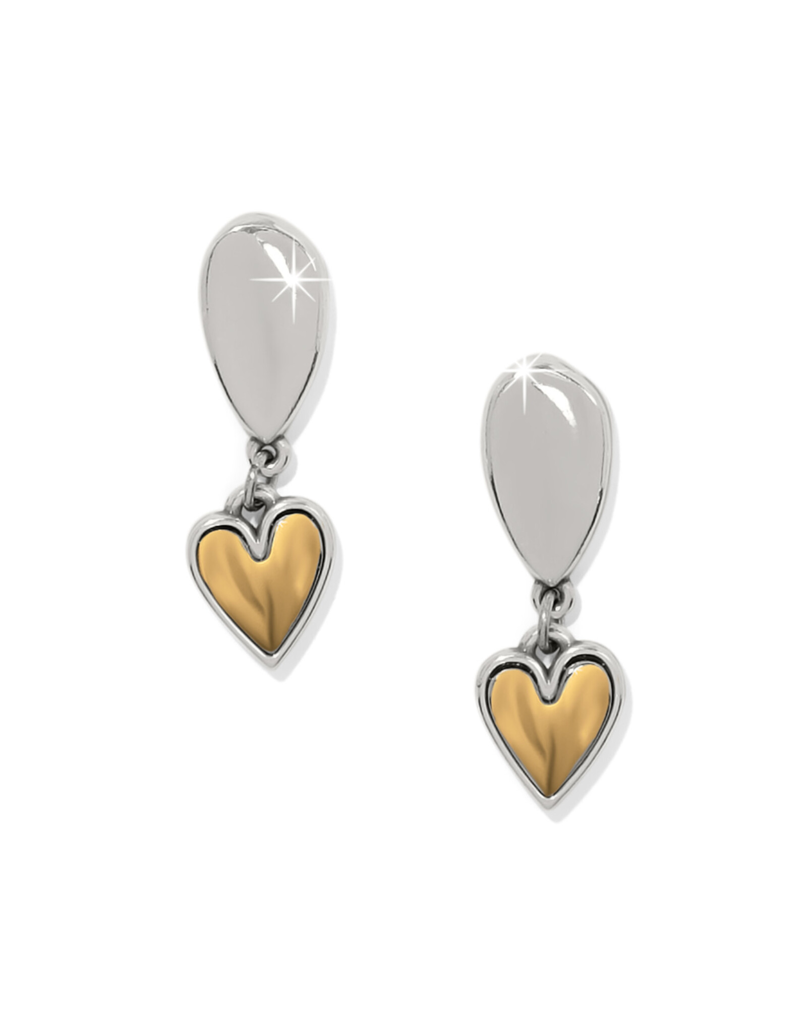 Brighton Brighton JA0150 Cascade Heart Unity Post Drop Earring
