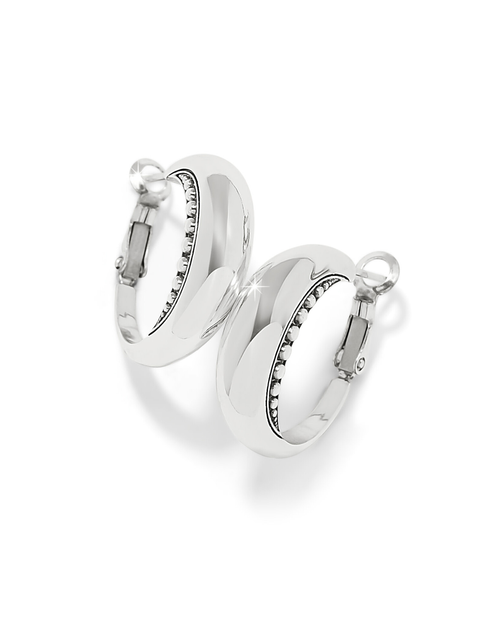 Brighton Brighton JA0040 Pretty Tough Arch Hoop Earrings