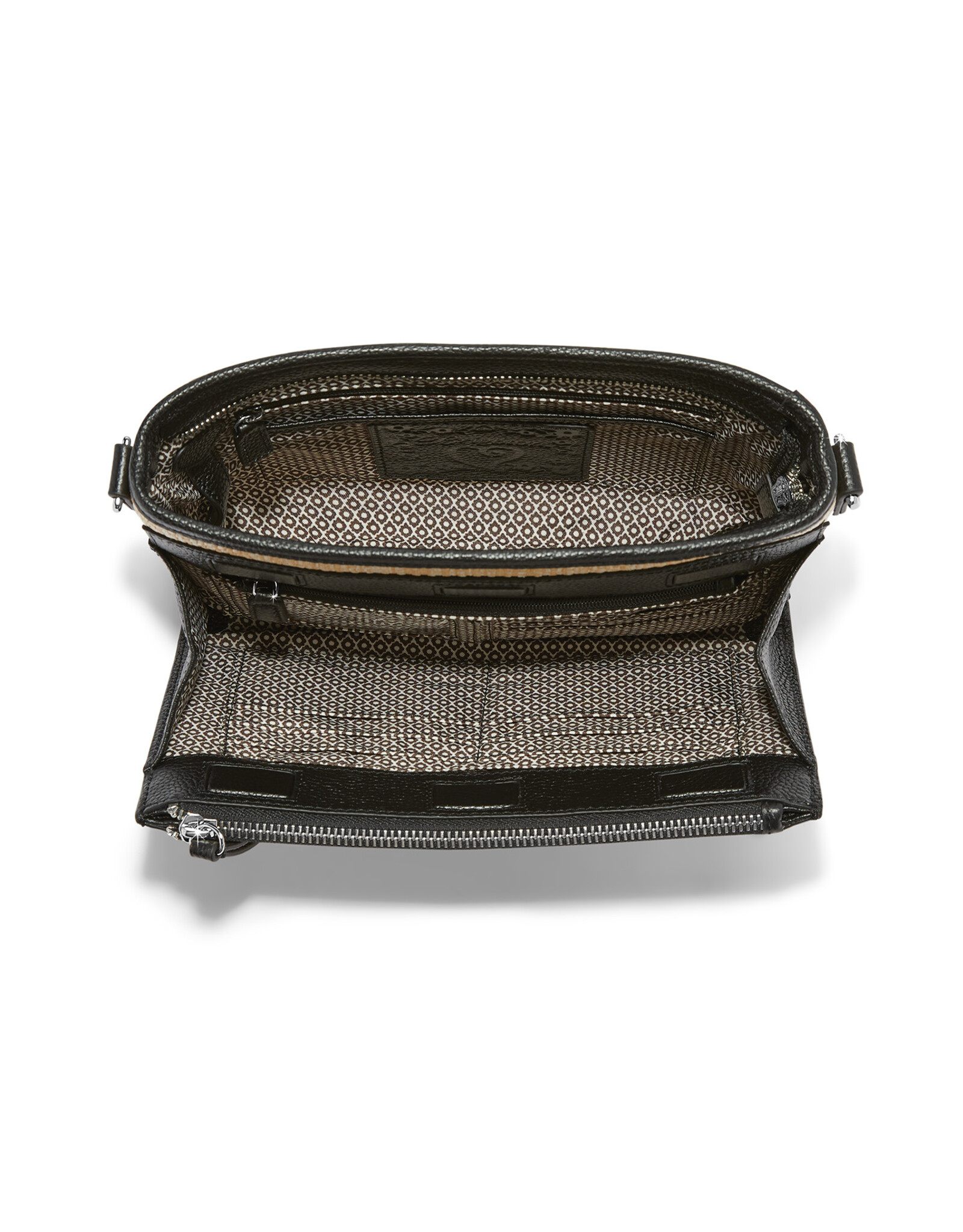 Brighton Brighton H73783 Natural Black Jordyn Straw Organizer