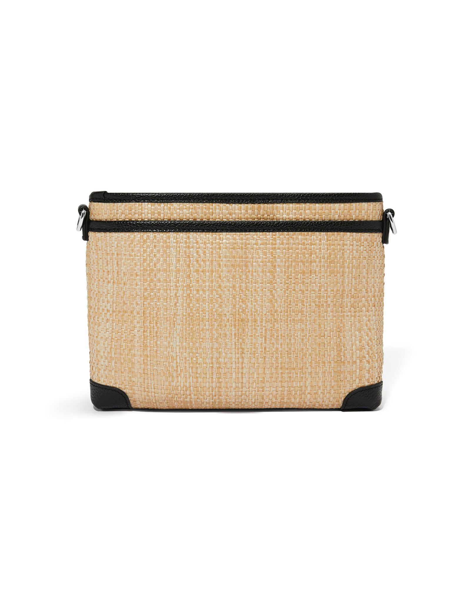 Brighton Brighton H73783 Natural Black Jordyn Straw Organizer