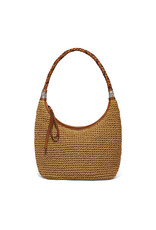 Brighton Brighton H73828 Wheat Luggage Shelby Straw Shouderbag