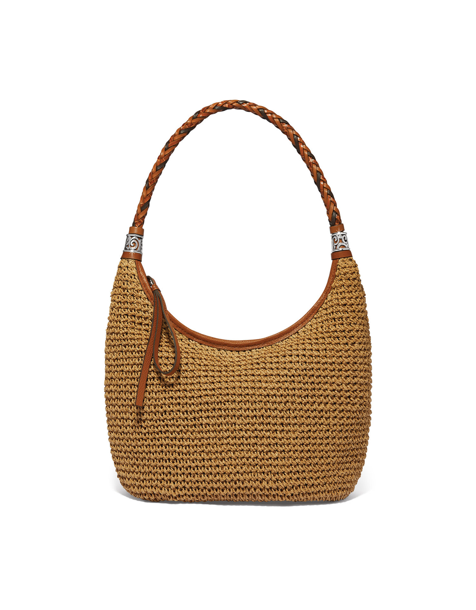 Brighton Brighton H73828 Wheat Luggage Shelby Straw Shouderbag