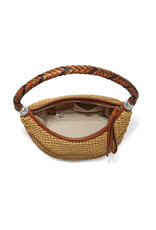 Brighton Brighton H73828 Wheat Luggage Shelby Straw Shouderbag