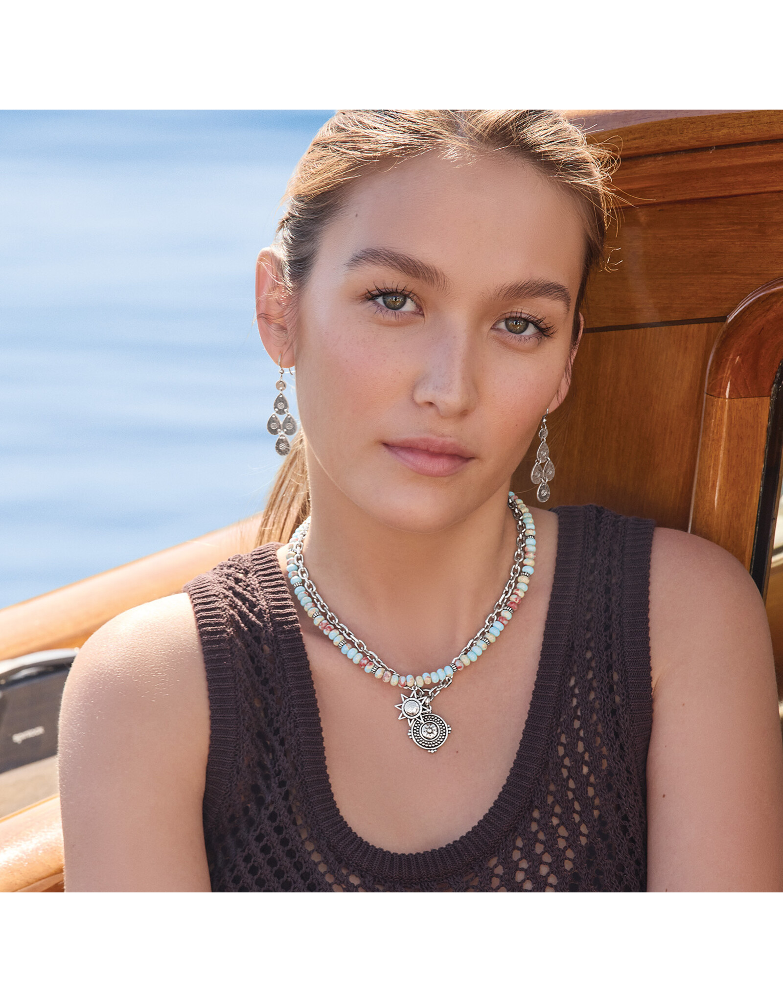 Brighton Brighton JM7712 Mosaic Mojave Beam Bead Necklace