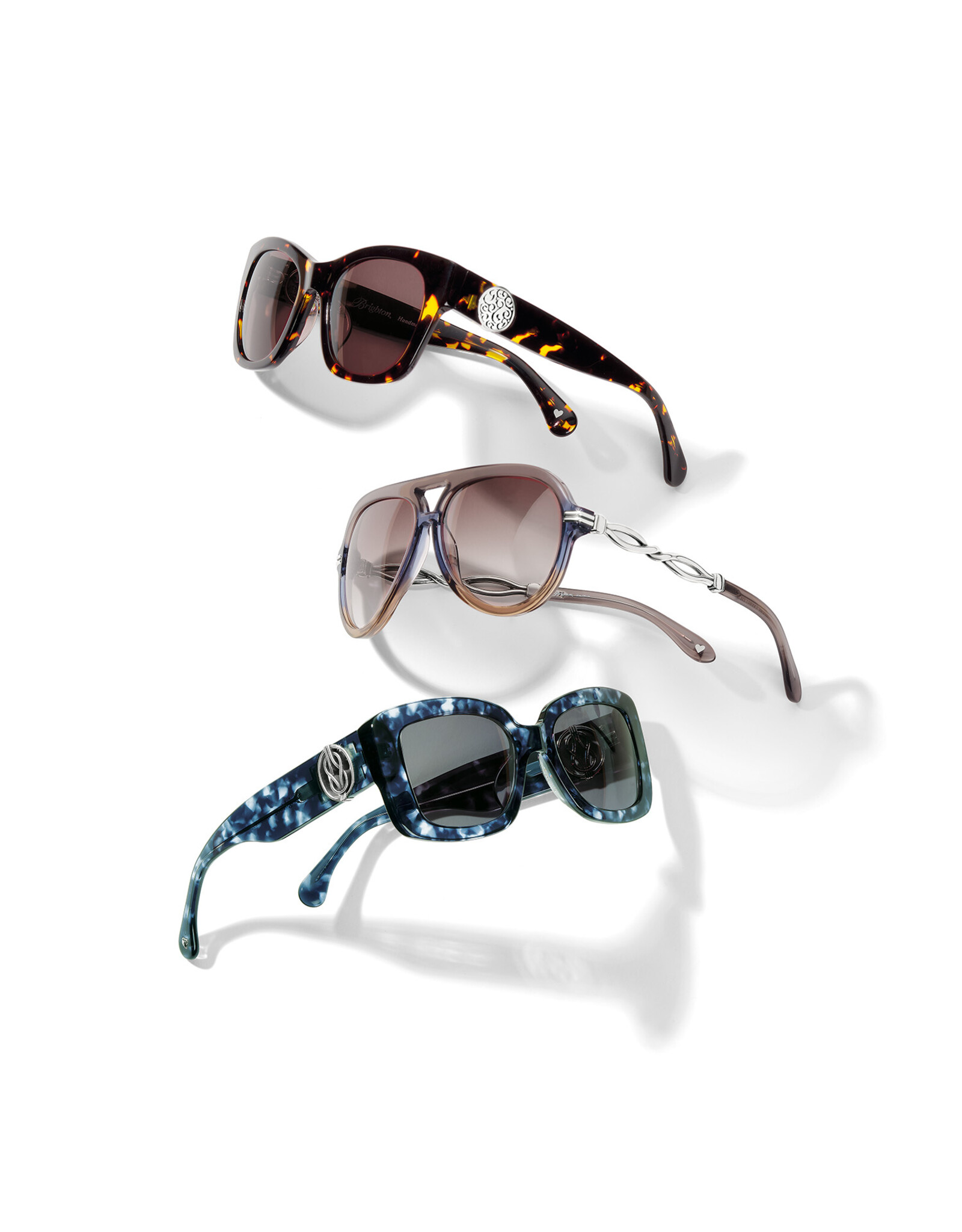 Brighton Brighton A13440 Interlok Harmony Blue Crush Sunglasses