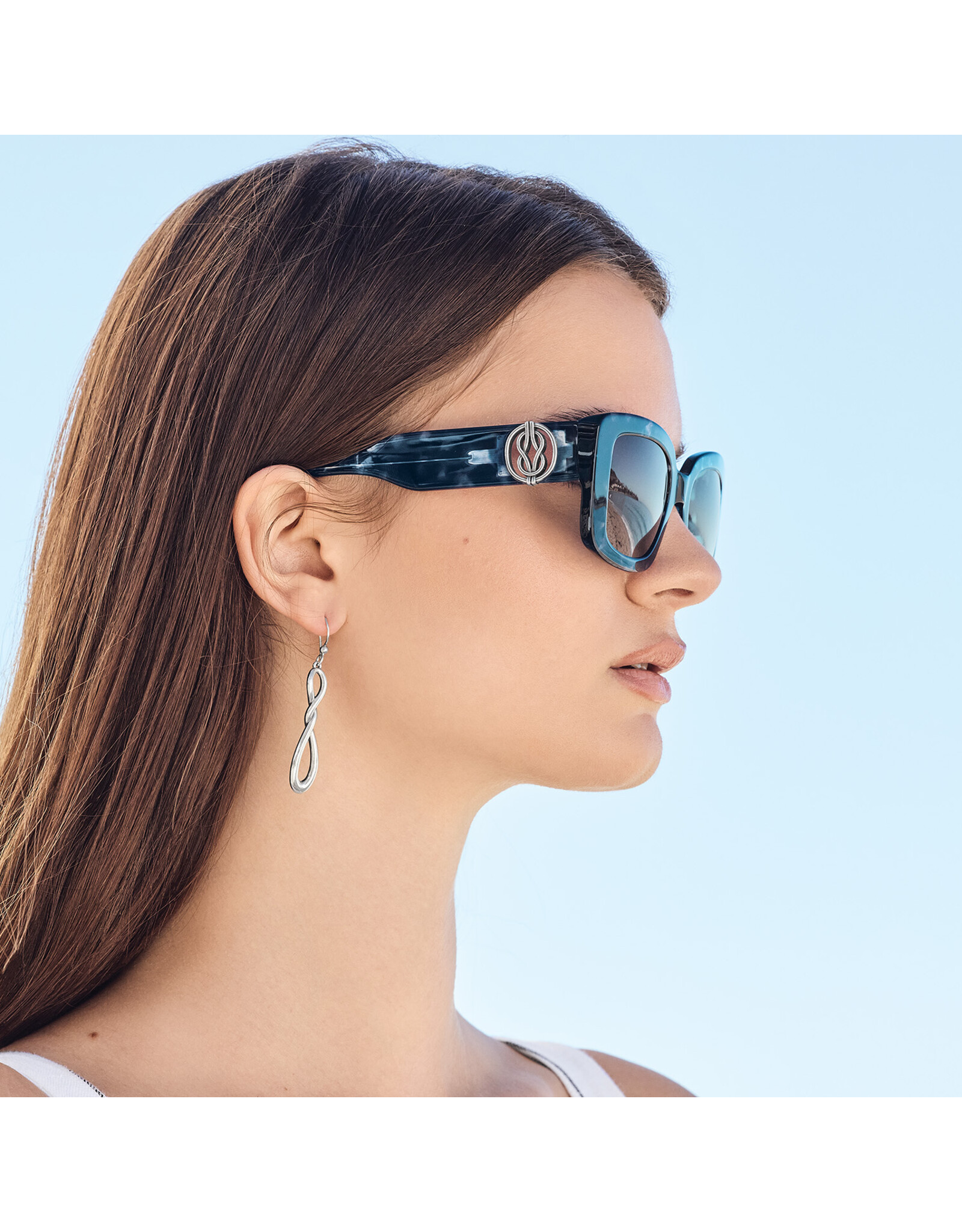 Brighton Brighton A13440 Interlok Harmony Blue Crush Sunglasses