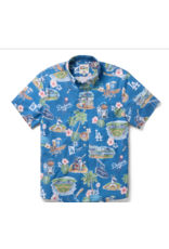 Reyn Spooner Reyn M679913125 Dodgers Scenic Blue Shirt